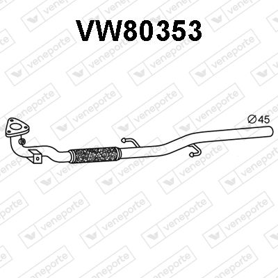 RACORD EVACUARE VENEPORTE VW80353