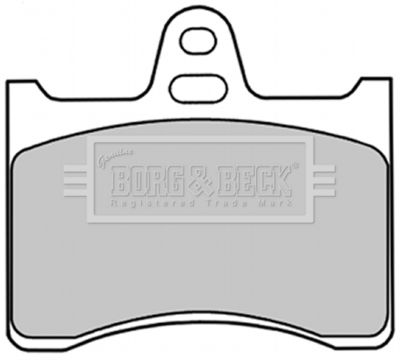 Комплект тормозных колодок, дисковый тормоз BORG & BECK BBP1277 для CITROËN CX