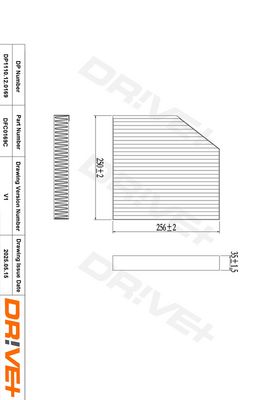 FILTER INNENRAUMLUFT DR!VE+ DP1110120169 0