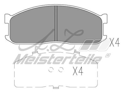 комплект спирачно феродо, дискови спирачки A.Z. Meisterteile AZMT-44-022-1651