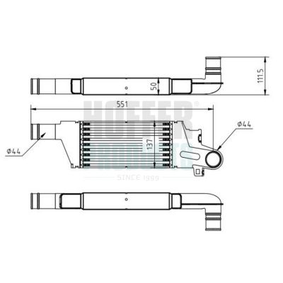 INTERCOOLER COMPRESOR