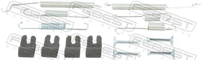 Accessory Kit, parking brake shoes 0404-COLTR