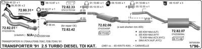 Układ wydechowy IMASAF 587000384