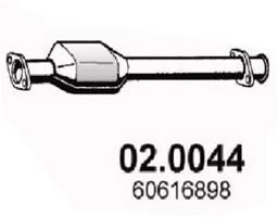 Катализатор ASSO 02.0044 для ALFA ROMEO 166