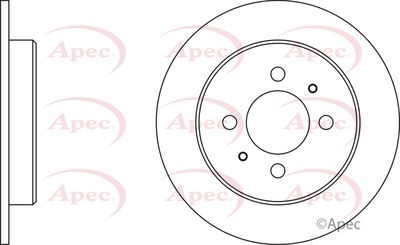 Brake Disc APEC DSK347