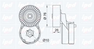 INTINZATOR CUREA CUREA DISTRIBUTIE IPD 153264 1