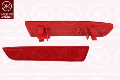 Światło odblaskowe tylne KLOKKERHOLM 35430791