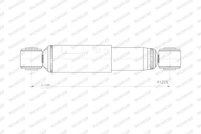 STOßDäMPFER MONROE V1215 1