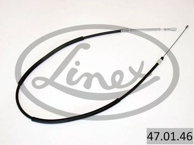Тросик, cтояночный тормоз LINEX 47.01.46 для VW LT