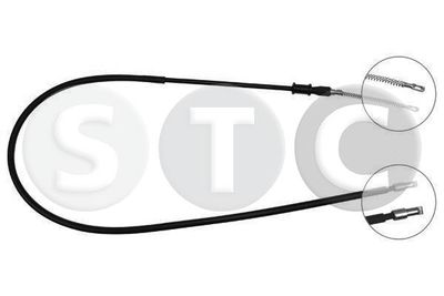 Тросик, cтояночный тормоз STC T483908 для DAEWOO MUSSO