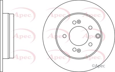 Brake Disc APEC DSK2439