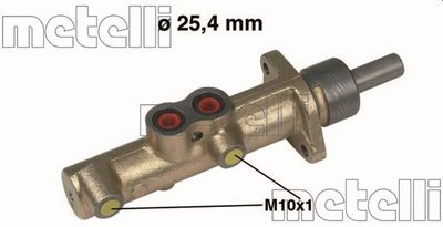 METELLI 05-0235 Ремкомплект главного тормозного цилиндра  для RENAULT TRUCKS MASCOTT (Рено тракс Маскотт)