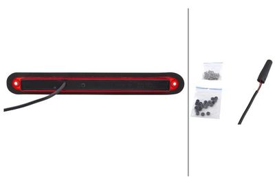 STOP-LAMPEN (24V, red)