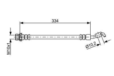 Brake Hose 1 987 481 892