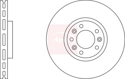 APEC Brake Disc DSK2863
