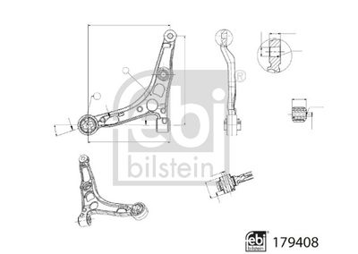 BRAT SUSPENSIE ROATA FEBI BILSTEIN 179408 1