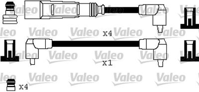 Комплект проводов зажигания VALEO 346332 для SKODA FELICIA