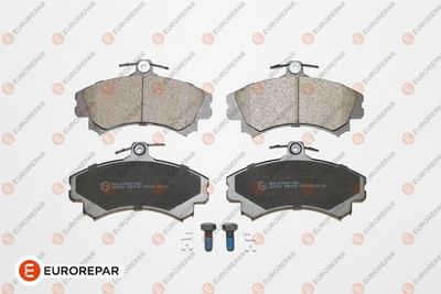 Комплект тормозных колодок, дисковый тормоз EUROREPAR 1617268380 для PROTON IMPIAN