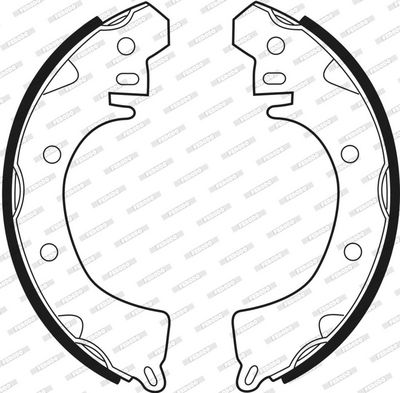 BREMSBACKENSATZ FERODO FSB228 2
