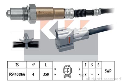 Лямбда-зонд KW 498 091 для SUZUKI SWIFT
