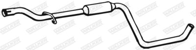 Средний глушитель выхлопных газов WALKER 15191 для VOLVO 460