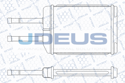 Теплообменник, отопление салона JDEUS M-2560250 для CHEVROLET SPARK
