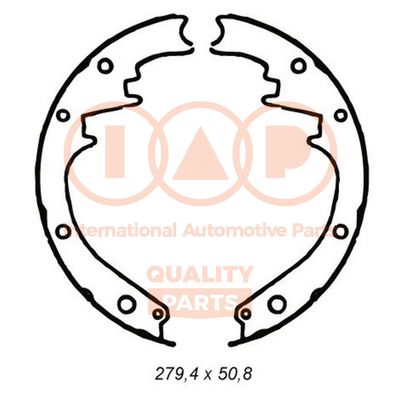 Комплект тормозных колодок IAP QUALITY PARTS 705-10021 для JEEP CJ5