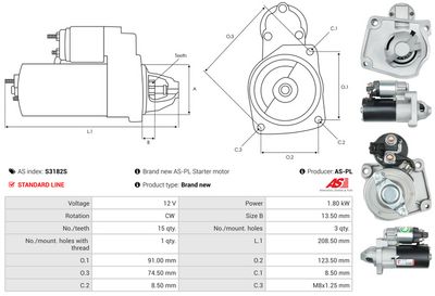 STARTER AS-PL S3182S 4