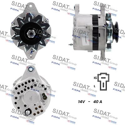 GENERATOR / ALTERNATOR SIDAT A12MH0707A2