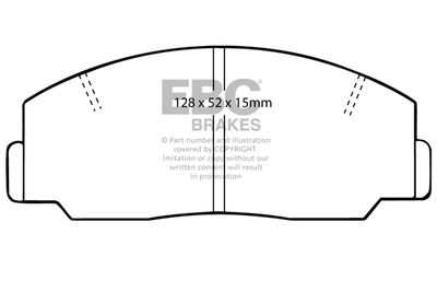 EBC Brakes DP424 Тормозные колодки и сигнализаторы для TOYOTA LITEACE Wagon (YM2_, CM2_, KM2_) 1.8 D (CM20_) EBC Brakes DP424 Тормозные колодки и сигнализаторы для TOYOTA LITEACE Wagon (YM2_, CM2_, KM2_) 1.8 D (CM20_)