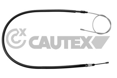 Тросик, cтояночный тормоз CAUTEX 038515 для PEUGEOT 207