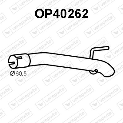 ABGASROHR VENEPORTE OP40262