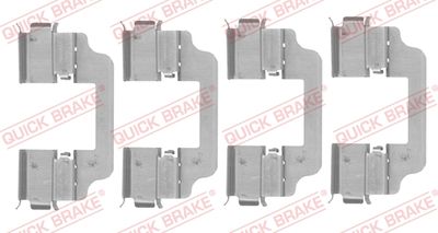 Комплектующие, колодки дискового тормоза QUICK BRAKE 109-0153 для BMW i3