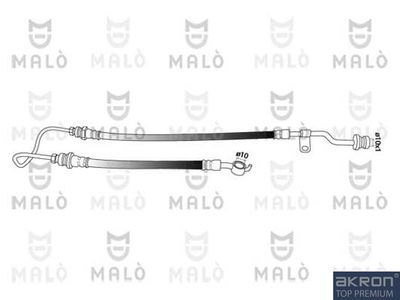 спирачен маркуч AKRON-MALÒ 80982