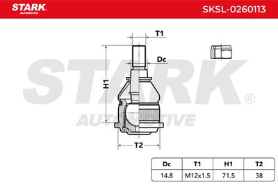 Шарнири STARK SKSL-0260113