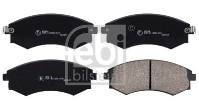 Brake Pad Set, disc brake 170253