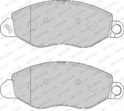 Brake Pad Set, disc brake FVR1461