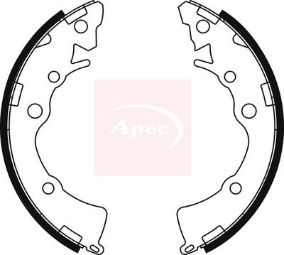 APEC Brake Shoe Set SHU832