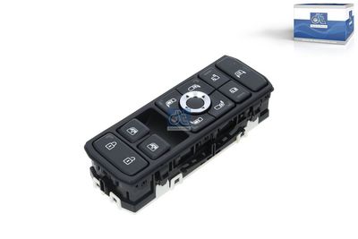 Schakelaar Links (controle van ramen en spiegels) past: SCANIA G II, L, P II, R II, S 06.17-