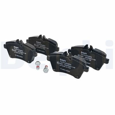 Remblokken set Voor , past: MERCEDES A (W169), B SPORTS TOURER (W245) 1.5-2.0D 09.04-06.12