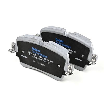BREMSBELAGSATZ SCHEIBENBREMSE DELPHI LP5032EV 5