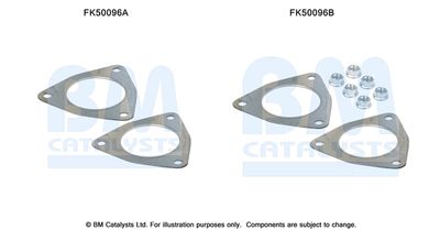 Монтажен комплект, изпускателна тръба BM Catalysts FK50096
