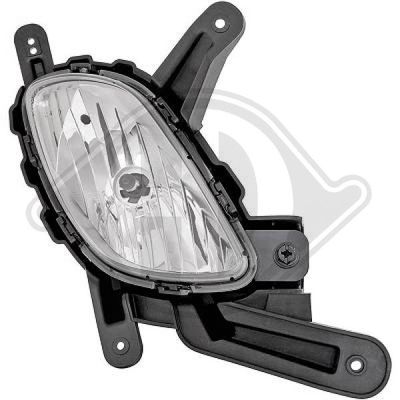 Противотуманная фара DIEDERICHS 6506088 для KIA PICANTO