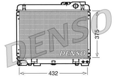 RADIATOR RACIRE MOTOR DENSO DRM05035