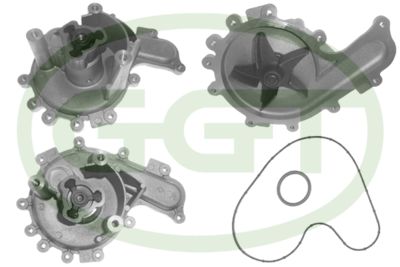 GGT PA12931 Помпа (водяной насос) для FORD TOURNEO CUSTOM V362 Автобус (F3)