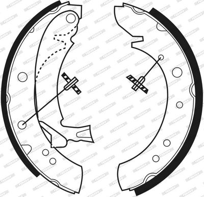 BREMSBACKENSATZ FERODO FSB513 2
