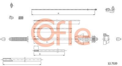 Linka gazu COFLE 12.7320
