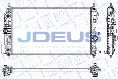 JDEUS RA0201110 Крышка радиатора  для CHEVROLET ORLANDO (Шевроле Орландо)