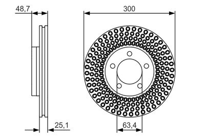 DISC FRANA BOSCH 0986479701 4