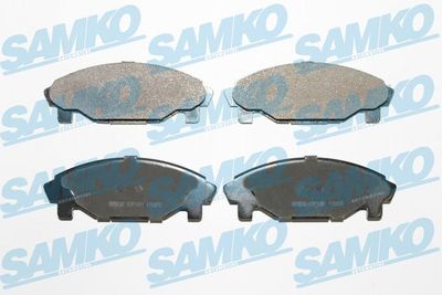 Комплект тормозных колодок, дисковый тормоз SAMKO 5SP1081 для DAIHATSU GRAN